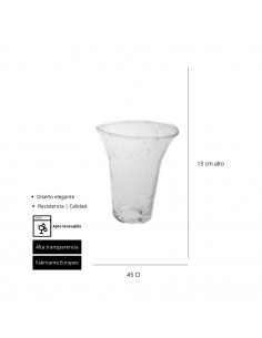 BUBBLE VASO ALTO h 150 mm...