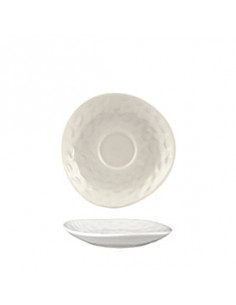 BARISTA 16 CM WHITE SAUCER