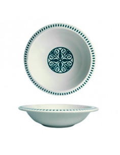 PATIOS PLATO HONDO VERDE 20 cm