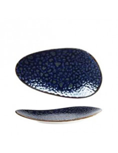 MOON BLUE PLATO OVAL...