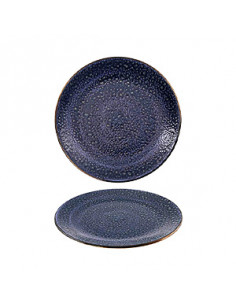 MOON BLUE PLATO LLANO 25 cm
