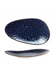 MOON BLUE PLATO OVAL...