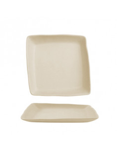 IO CREMA PLATO 21X21 cm