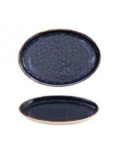 MOON BLUE FUENTE OVAL 23X17 cm