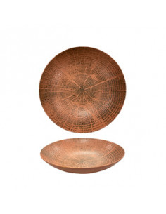 FOREST TERRACOTA PLATO...