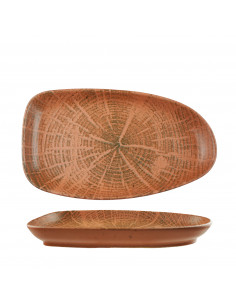 FOREST TERRACOTA PLATO...